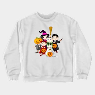 Happy Kids Halloween Crewneck Sweatshirt